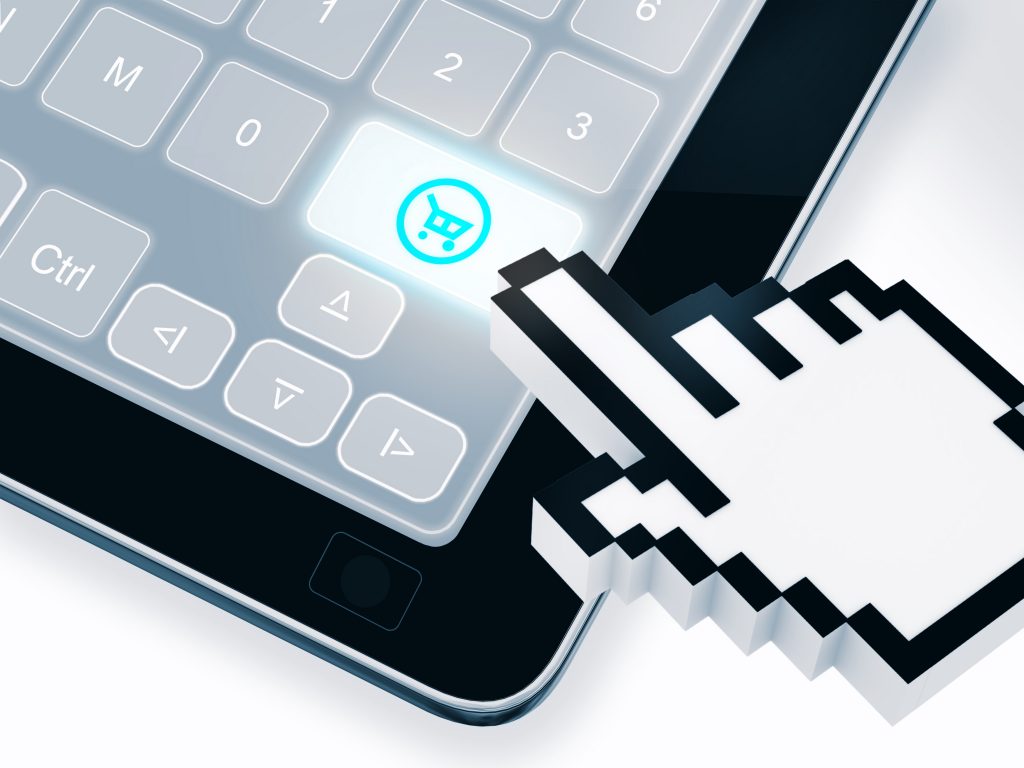 hand cursor point to keyboard buy now